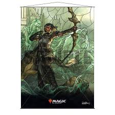 Ultra Pro MTG Stained Glass: Vivien, Champion of the Wilds Wall Scroll