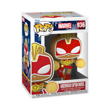 Funko Pop! Marvel - Gingerbread Captain Marvel #963