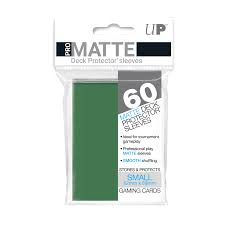 Ultra Pro Small Size Pro Matte Sleeves (Green)