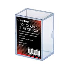 Ultra Pro 100 Count 2-Piece Storage Box