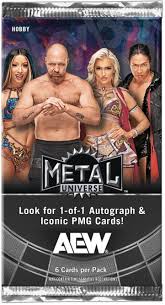 2025 Upper Deck AEW Skybox Metal Universe Hobby Pack