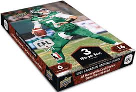 2021 Upper Deck CFL Canadian Football League Hobby Box