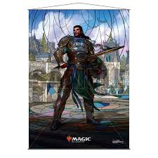 Ultra Pro MTG  Stained Glass: Gideon Blackblade Wall Scroll