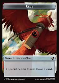 Ally (0008) // Clue (0016) Double-Sided Token (TLA-8 // 16) - Avatar: The Last Airbender Foil