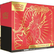 Pokemon Scarlet & Violet Elite Trainer Box (Koraidon)
