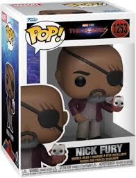 Funko Pop! Marvel - The Marvels - Nick Fury with Flerkitten