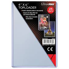 Ultra Pro 4" x 6" Toploader (Single)