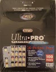 Ultra Pro 16 Pocket Page Box (41mm x 63mm)