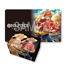 One Piece Playmat/Card Case Set (Monkey D. Luffy)
