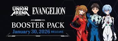 (Pre-Order) Union Arena Evangelion New Theatrical Edition Booster Box, Release Date: January 30. 2026