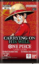 One Piece Carrying On His Will Booster Pack [OP13]