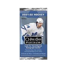 2021-22 O-Pee-Chee Platinum Hockey Hobby Pack