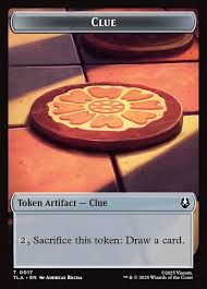 Ally (0006) // Clue (0017) Double-Sided Token (TLA-6 // 17)  Foil - Avatar: The Last Airbender