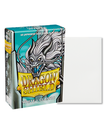 Dragon Shield Japanese Size Sleeves Classic White (60ct)