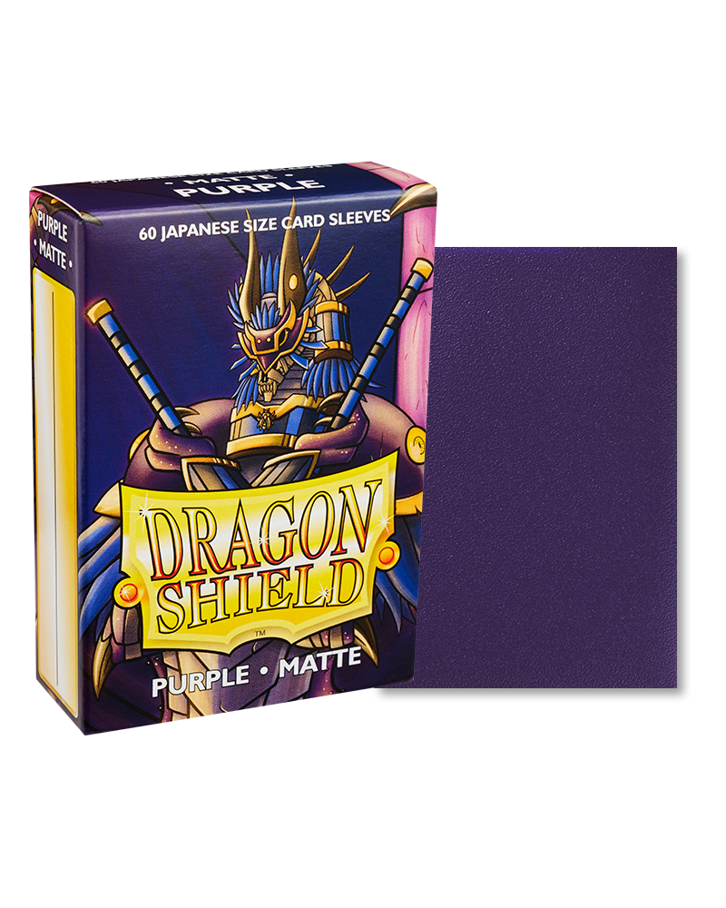 Dragon Shield Japanese Size Sleeves Matte Purple (60ct)