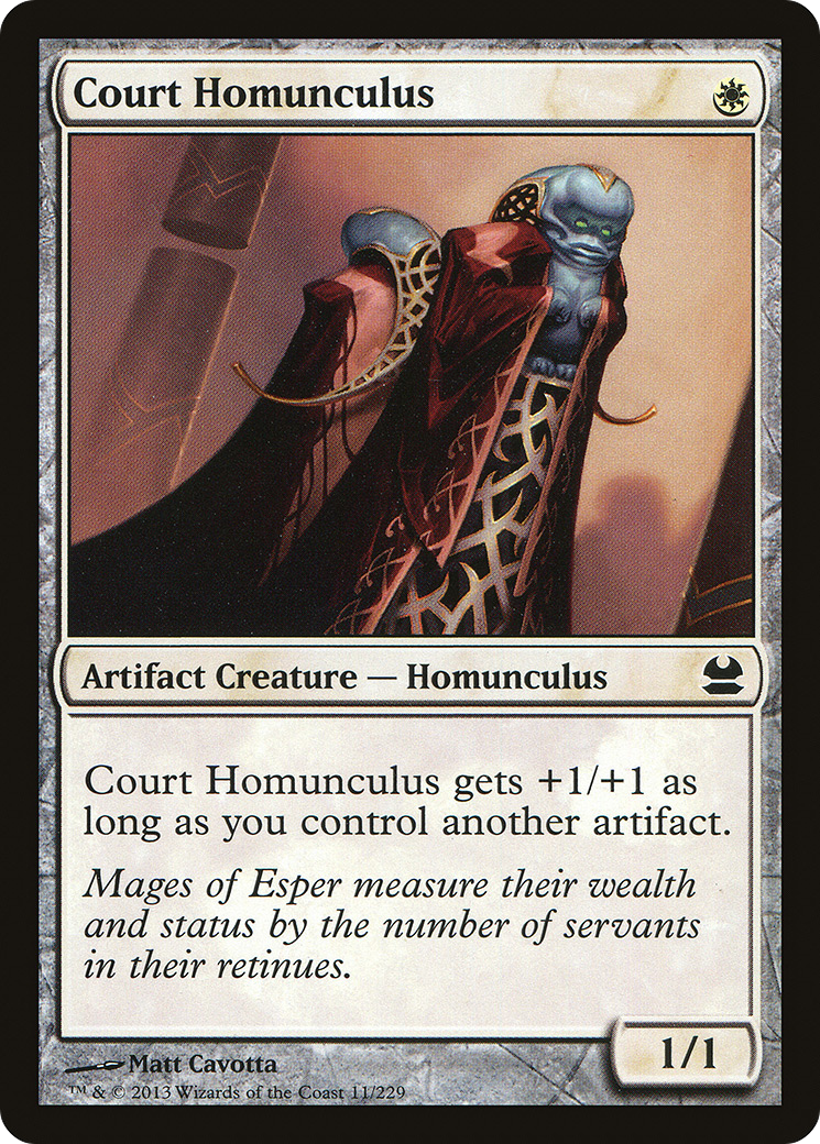 Court Homunculus (MMA-011)  Foil - Modern Masters