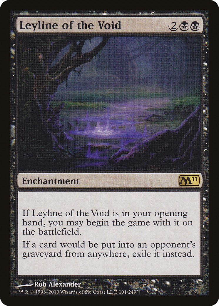 Leyline of the Void (M11-101)  - Magic 2011