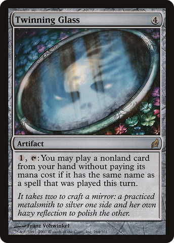 Twinning Glass (LRW-264)  Foil - Lorwyn