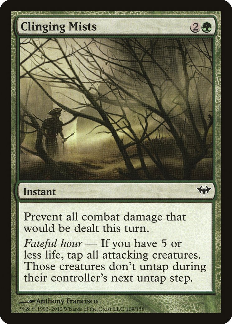 Clinging Mists (DKA-109)  - Dark Ascension