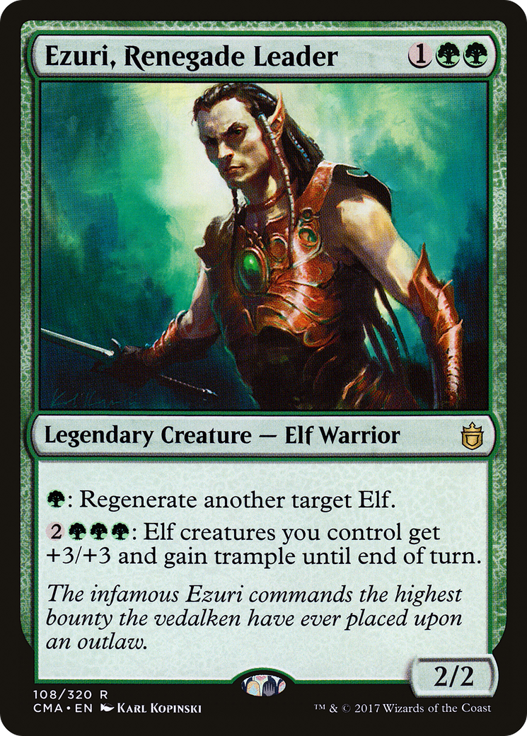 Ezuri, Renegade Leader (CMA-108)  - Commander Anthology