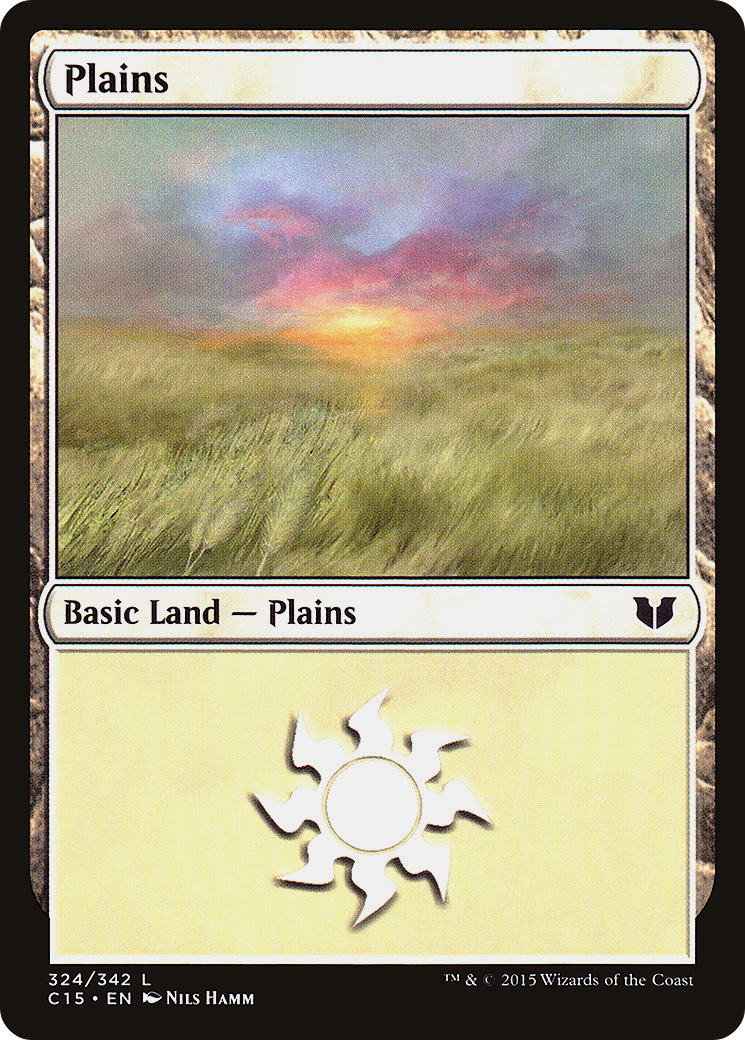 Plains (324) (C15-324)  - Commander 2015