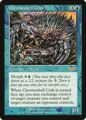 Chromeshell Crab (LGN-032)  - Legions
