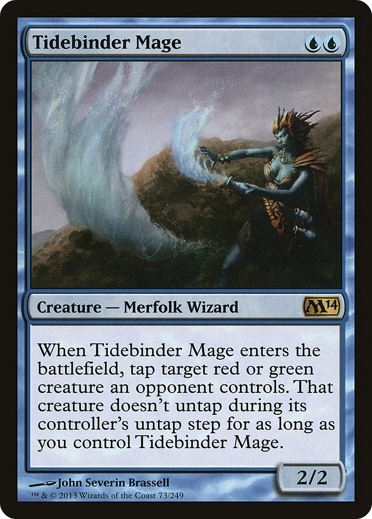 Tidebinder Mage (M14-073)  - Magic 2014