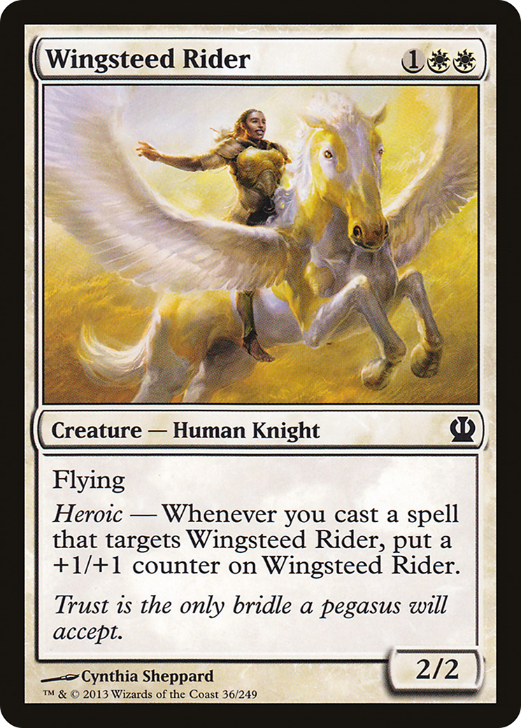 Wingsteed Rider (THS-036)  Foil - Theros