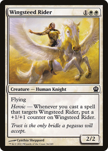Wingsteed Rider (THS-036) - Theros Foil