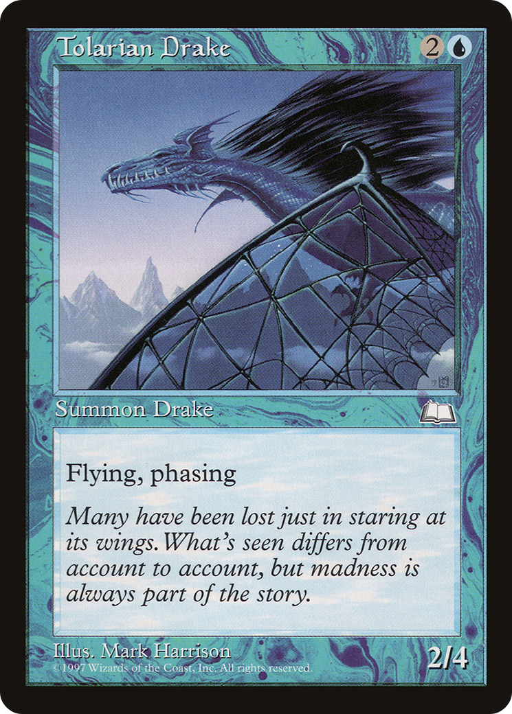 Tolarian Drake (WTH-)  - Weatherlight