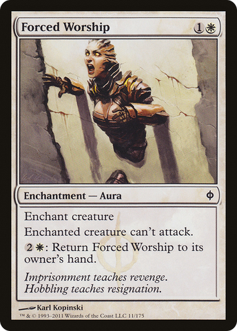 Forced Worship (NPH-011)  Foil - New Phyrexia