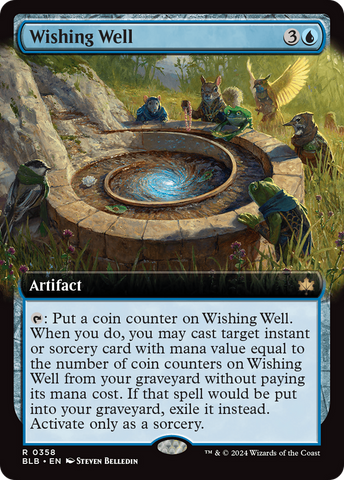 Wishing Well (Extended Art) (BLB-358) - Bloomburrow: (Extended Art)