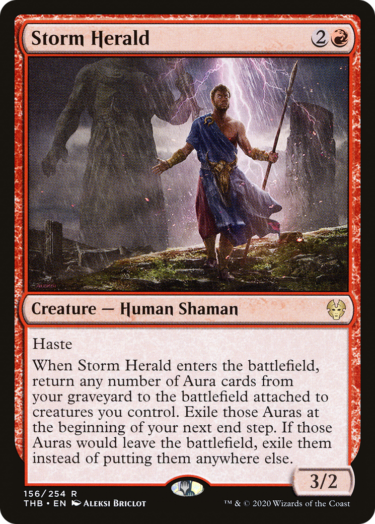 Storm Herald (THB-156)  Foil - Theros Beyond Death