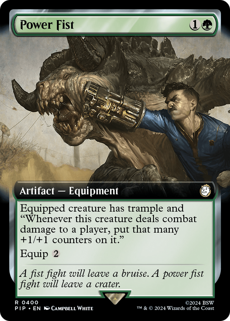 Power Fist (Extended Art) (PIP-400) - Fallout: (Extended Art) Foil