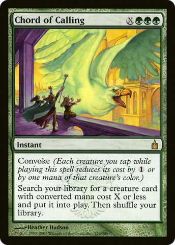 Chord of Calling (RAV-156)  Foil - Ravnica: City of Guilds