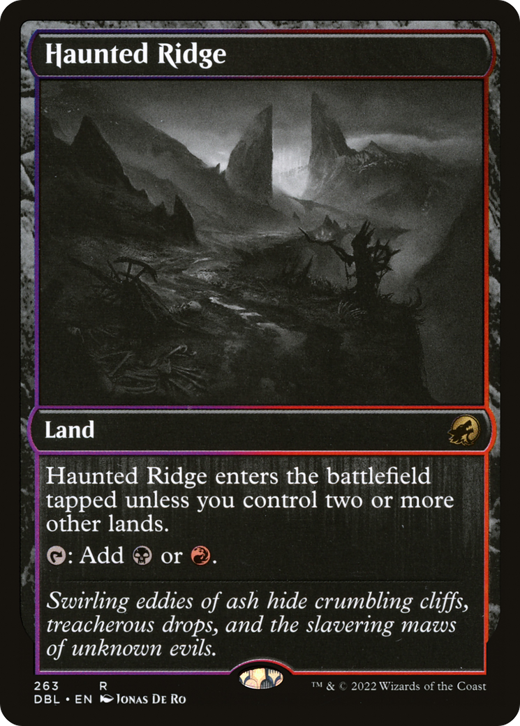 Haunted Ridge (DBL-263) - Innistrad: Double Feature Foil