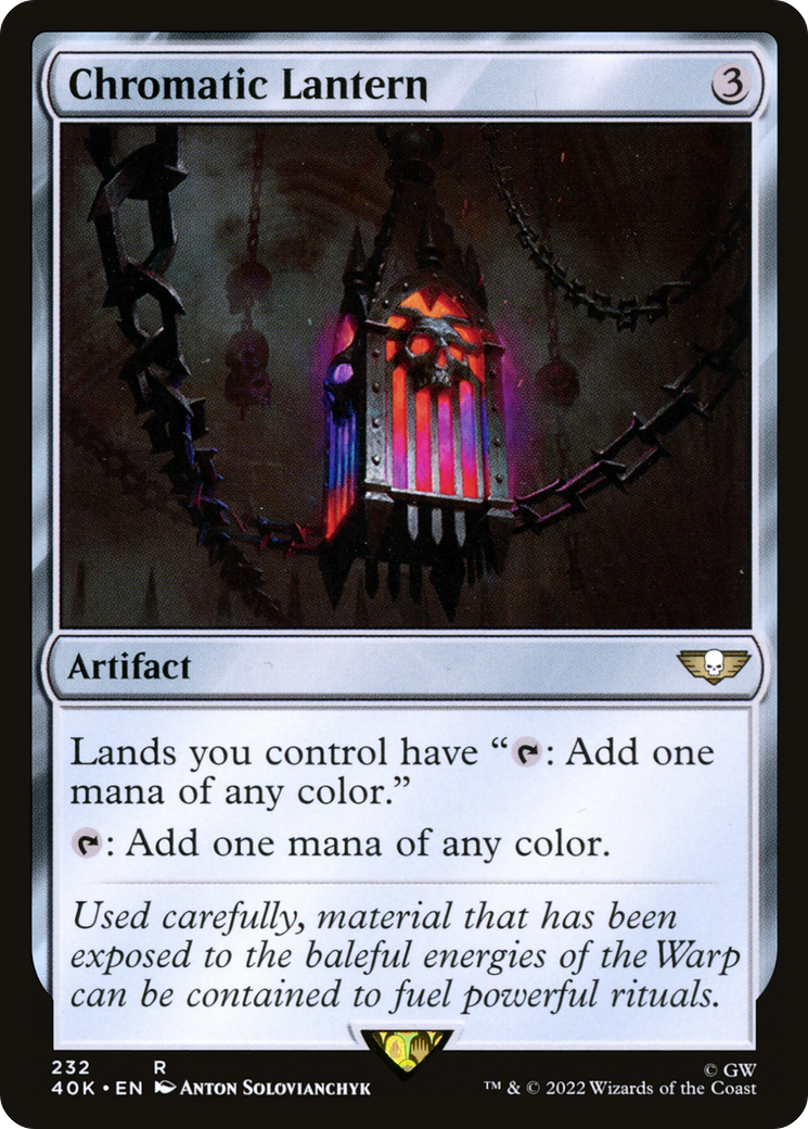 Chromatic Lantern (40K-232)  - Warhammer 40,000 Commander