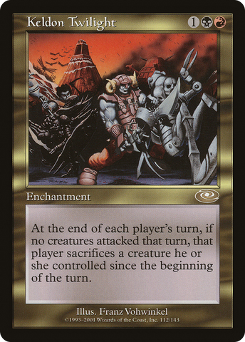 Keldon Twilight (PLS-112)  Foil - Planeshift