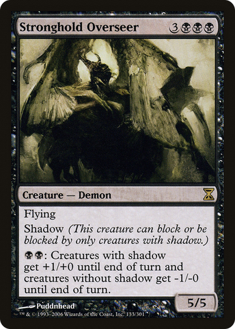 Stronghold Overseer (TSP-133)  Foil - Time Spiral
