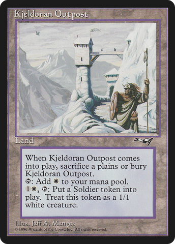 Kjeldoran Outpost (ALL-184)  - Alliances