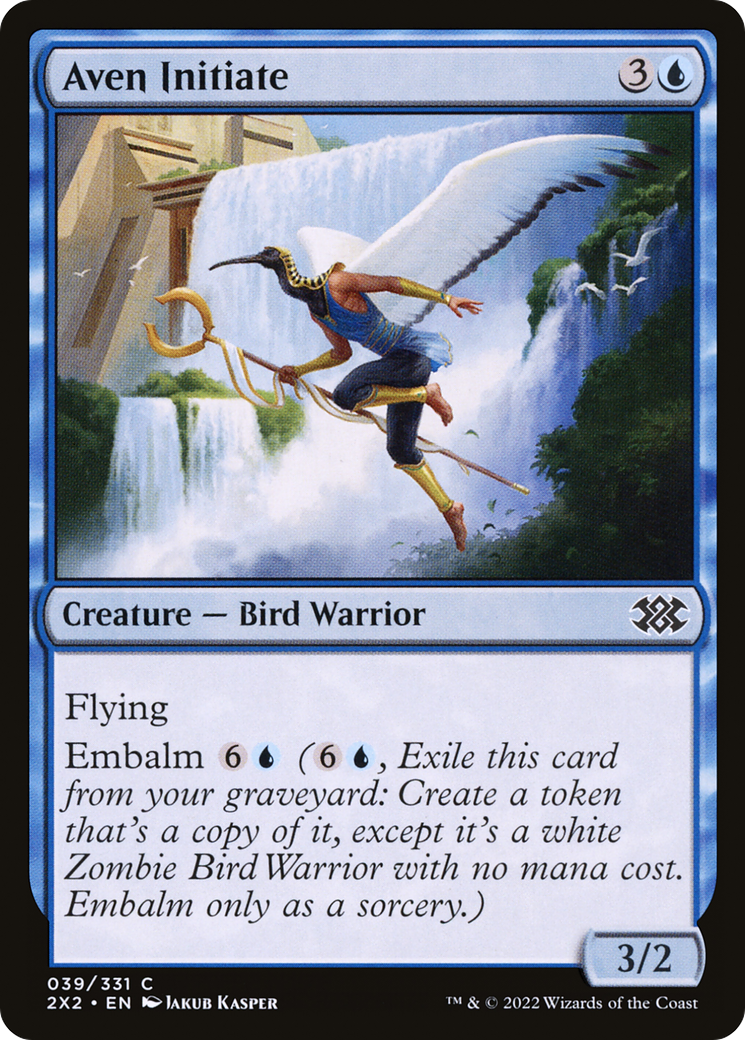 Aven Initiate (2X2-039)  - Double Masters 2022