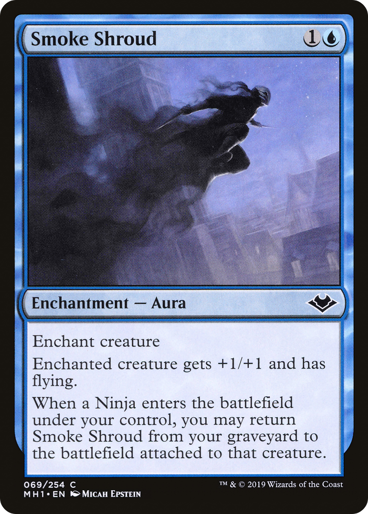 Smoke Shroud (MH1-069)  Foil - Modern Horizons