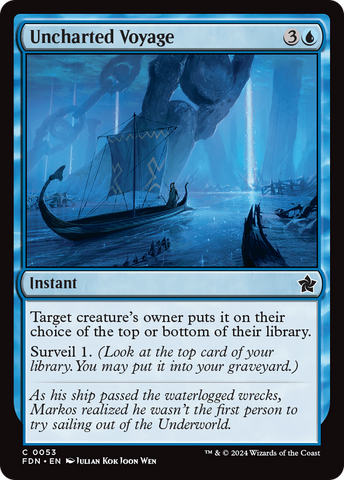 Uncharted Voyage (FDN-053)  - Foundations
