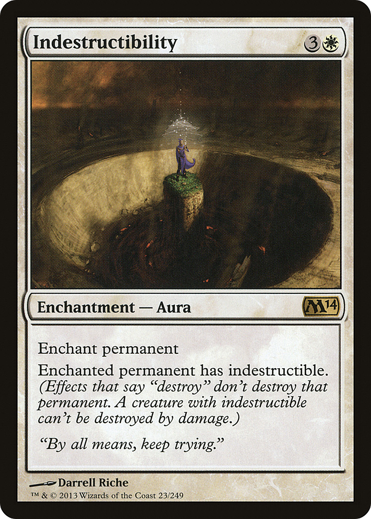 Indestructibility (M14-023)  - Magic 2014
