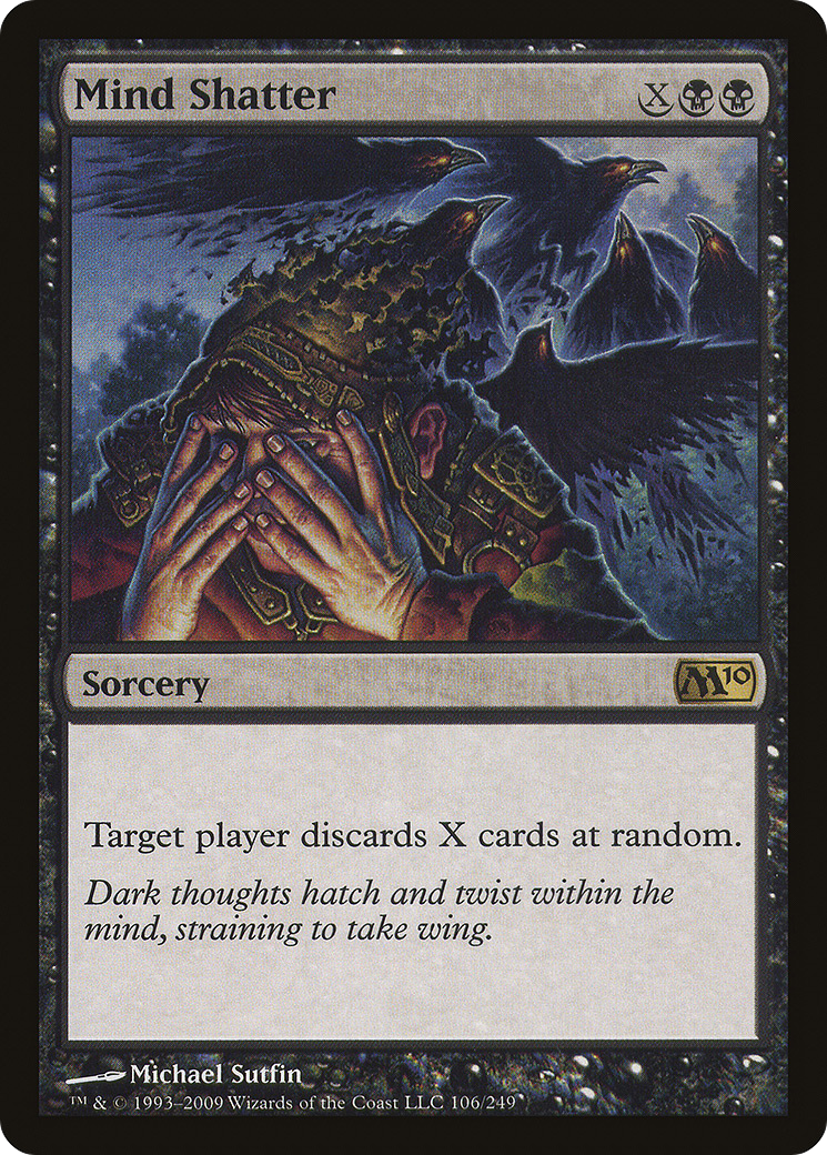 Mind Shatter (M10-106)  Foil - Magic 2010