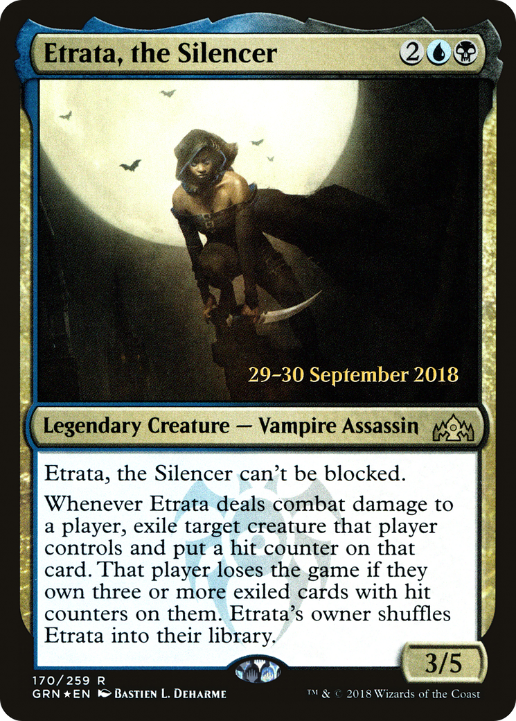 Etrata, the Silencer [Guilds of Ravnica Prerelease Promos]