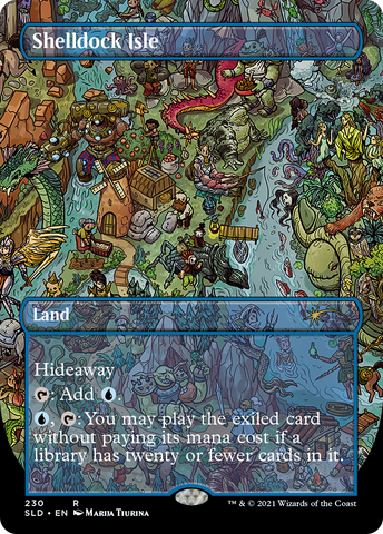 Shelldock Isle (SLD-230)  Foil - Secret Lair Drop (Borderless)