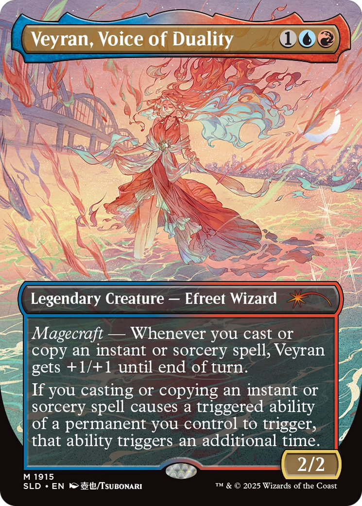 Veyran, Voice of Duality (SLD-1915)  - Secret Lair Drop (Borderless)