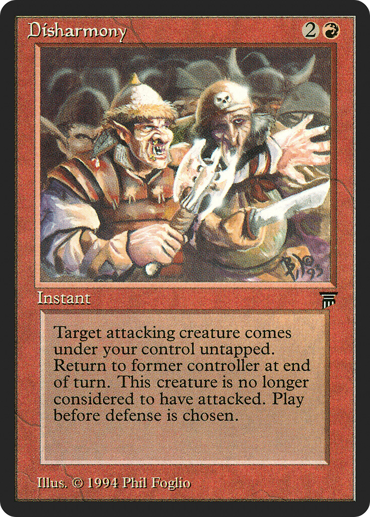 Disharmony (LEG-)  - Legends