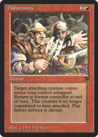 Disharmony (LEG-142) - Legends